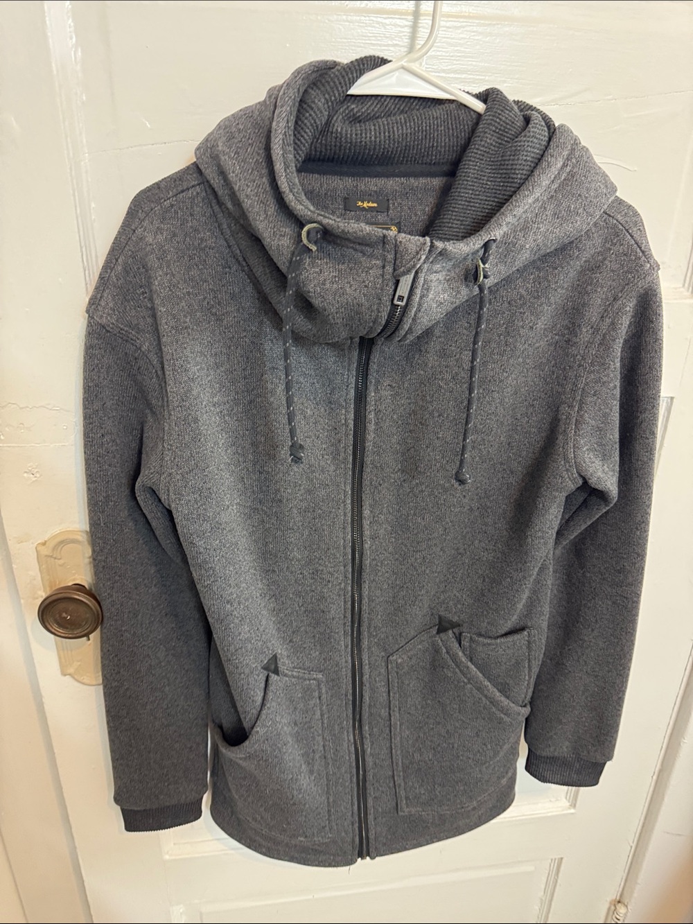 Burton Woman’s Dark Gray Full-Zip Hoodie Jacket
